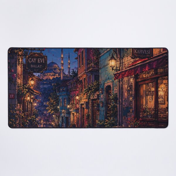 Item preview, Romantic dusk in Balat, Istanbul designed and sold by nirinalovell.