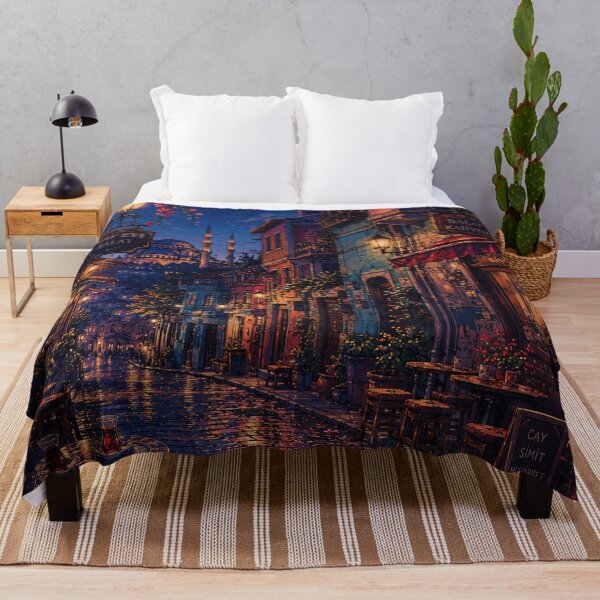 Item preview, Romantic dusk in Balat, Istanbul designed and sold by nirinalovell.