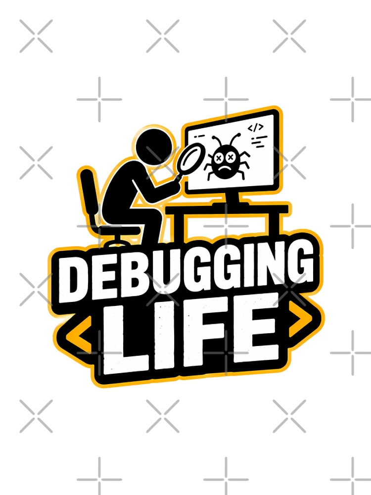 Thumbnail 4 of 4, iPhone Case, Debugging Life designed and sold by Azagthoth.
