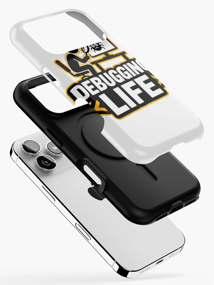 Thumbnail 2 of 4, iPhone Case, Debugging Life designed and sold by Azagthoth.