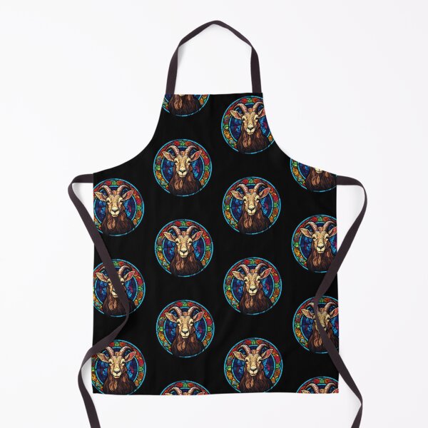 Item preview, Goat Stained Glass Leadlight Artistic Design Boys Girls designed and sold by rafaeltto.