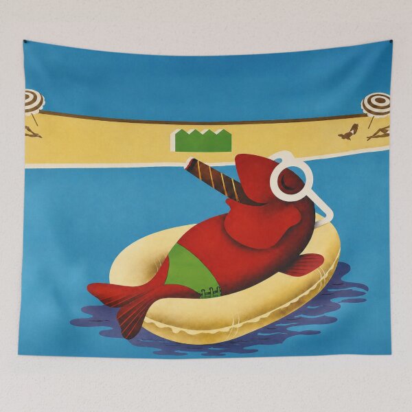 Item preview, Finale Ligure Vintage Travel Poster Beach Art for Coastal Decor designed and sold by RickE.