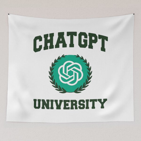 Item preview, ChatUniversité GPT T-shirt designed and sold by PeaceTypo.