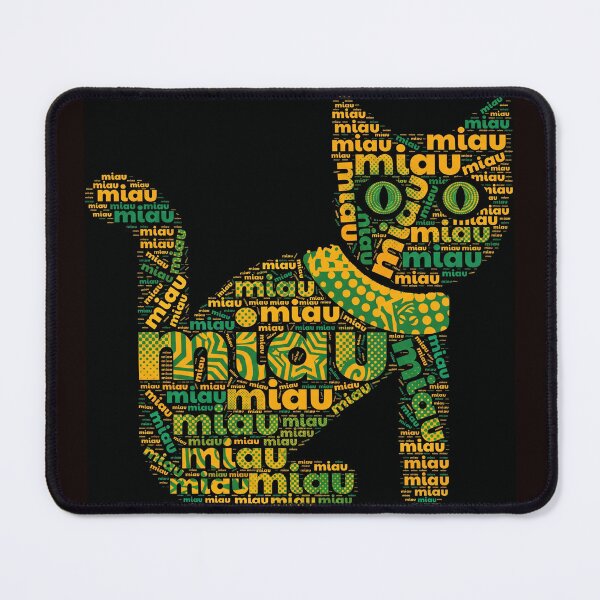 Item preview, Three colors word cloud cat - Meow meow meow designed and sold by ParadoxParadox.