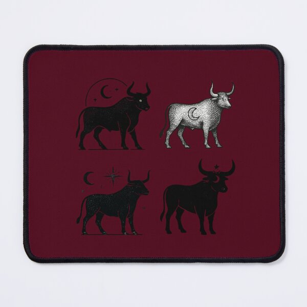 Item preview, Mystical Celestial Taurus: Dark Academia Bulls designed and sold by mijaczeek.