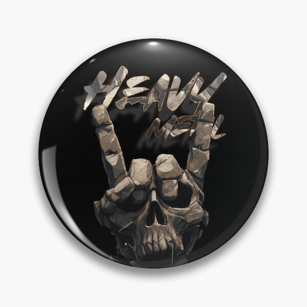 Item preview, Heavy Metal Hand II - Black Edition - Music Collection  designed and sold by SubliHardDraws.