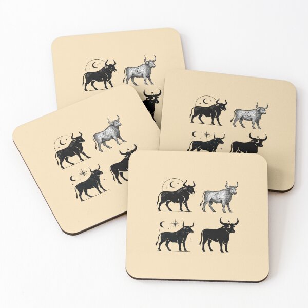 Item preview, Mystical Celestial Taurus: Dark Academia Bulls designed and sold by mijaczeek.