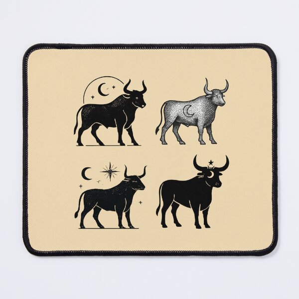 Item preview, Mystical Celestial Taurus: Dark Academia Bulls designed and sold by mijaczeek.