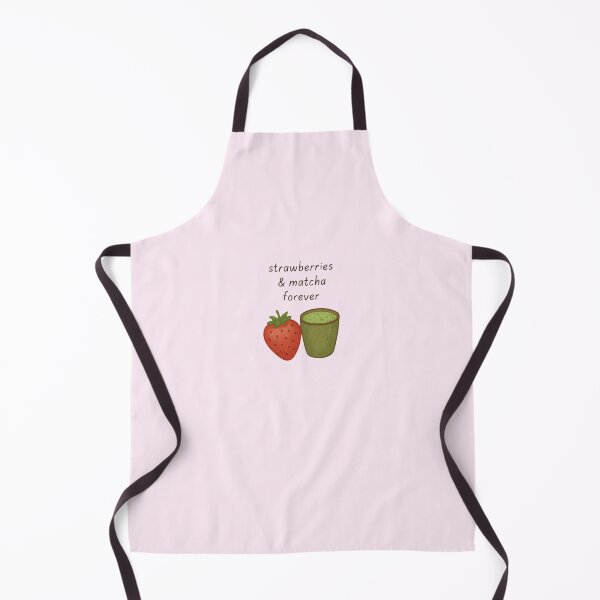 Item preview, Strawberries & Matcha Forever | Cute Minimal Matcha Cup Design designed and sold by My Gluten Free Life UK.