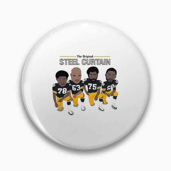 Item preview, Le rideau d'acier - Steelers de Pittsburgh T-shirt designed and sold by PeaceTypo.