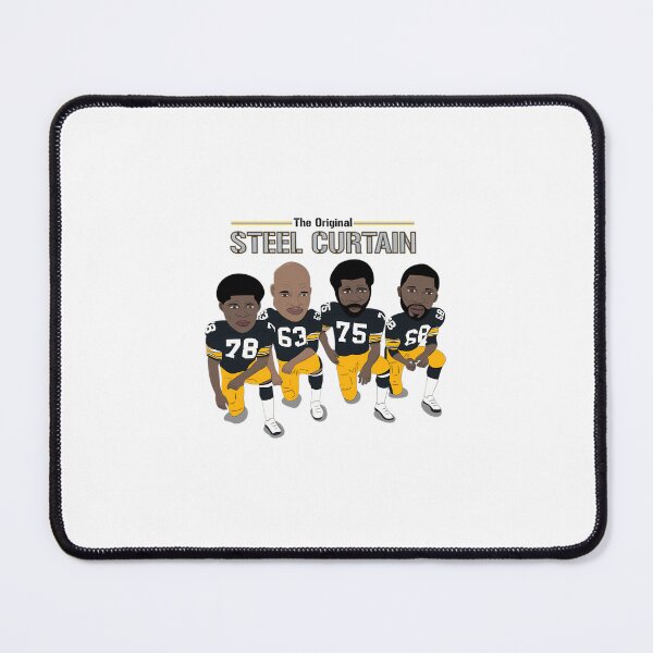 Item preview, Le rideau d'acier - Steelers de Pittsburgh T-shirt designed and sold by PeaceTypo.