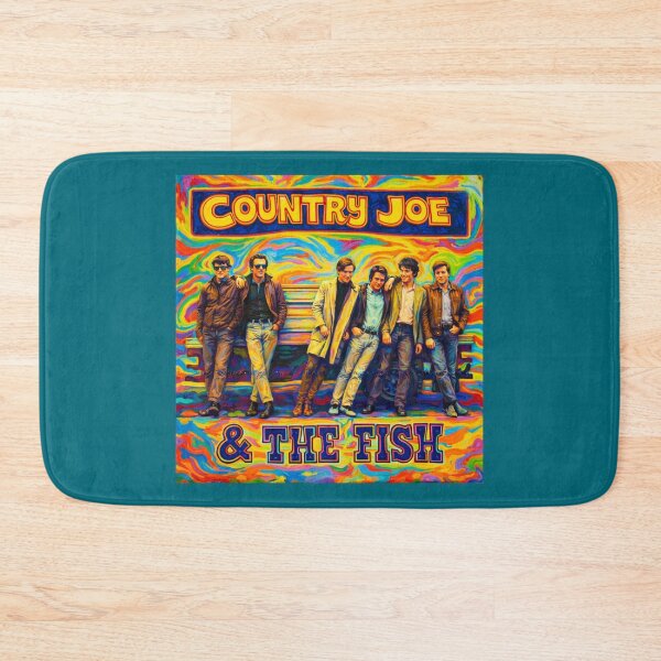 Item preview, Country Joe McDonald and the Fish Painted Psychedelic Poster designed and sold by Halifaxartguy.