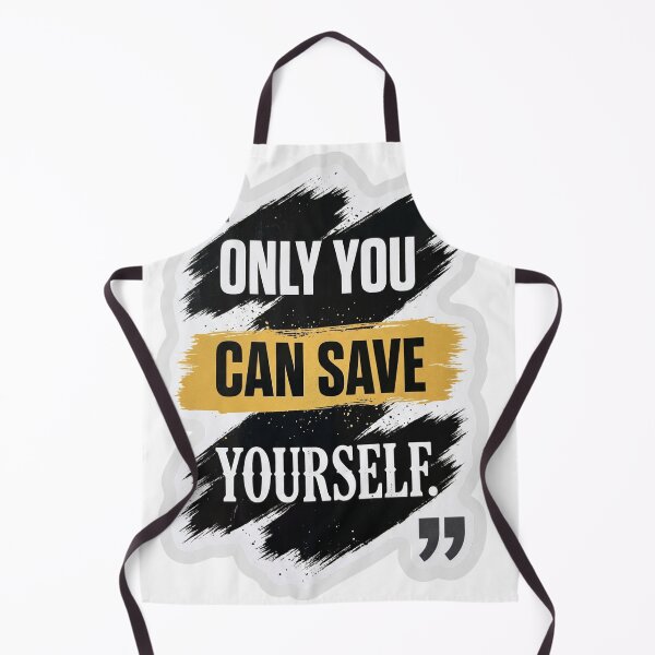 Item preview, Only You Can Save Yourself Motivational Sticker designed and sold by ravikiran2195.