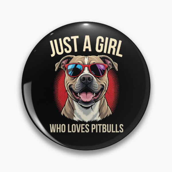 Item preview, Just A Girl Who Loves Pitbulls Dog Mom Gift designed and sold by LASTIQUE-dd.