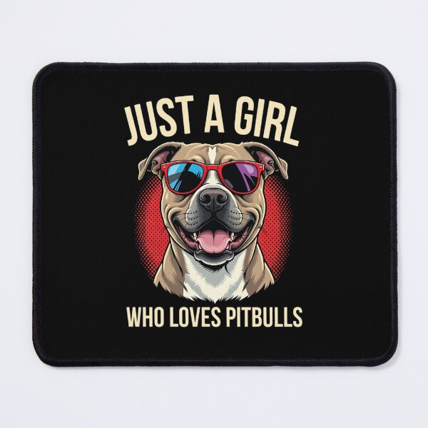 Item preview, Just A Girl Who Loves Pitbulls Dog Mom Gift designed and sold by LASTIQUE-dd.