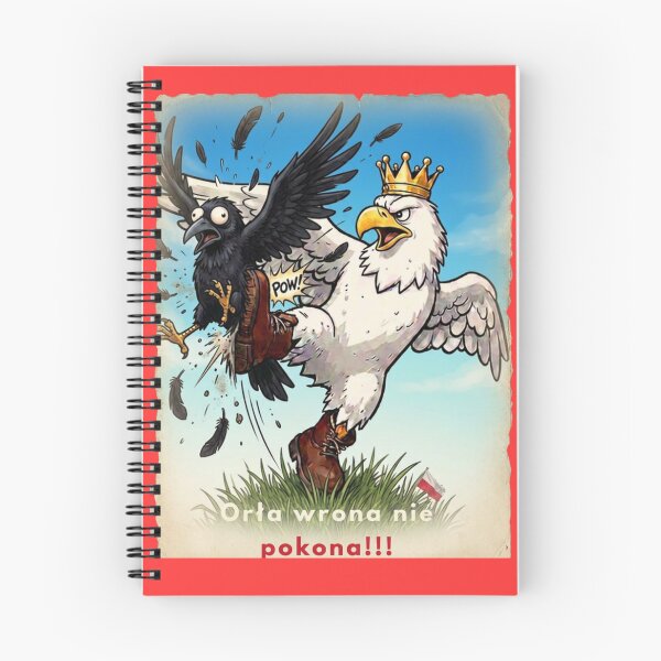 Item preview, The White Eagle Defeats the Crow - Funny Polish Meme Art designed and sold by The store under the battleship :).