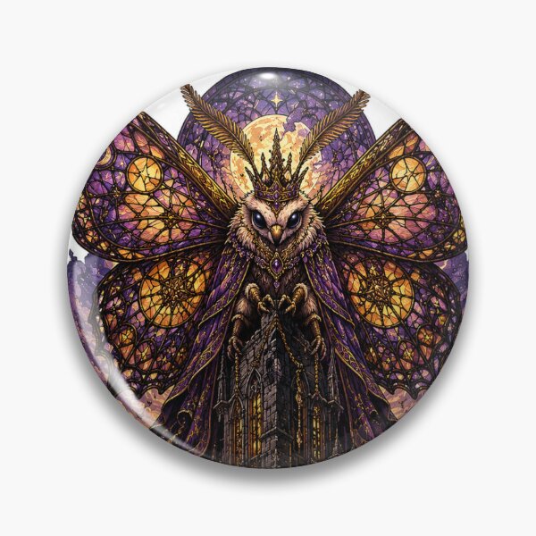Item preview, Gothic Owl Moth Cathedral designed and sold by InkPixell.