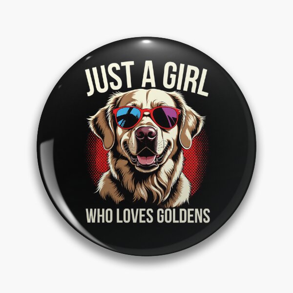Item preview, Just A Girl Who Loves Golden Retrievers Dog Mom Gift designed and sold by LASTIQUE-dd.