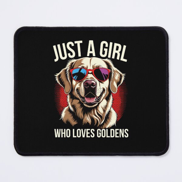 Item preview, Just A Girl Who Loves Golden Retrievers Dog Mom Gift designed and sold by LASTIQUE-dd.