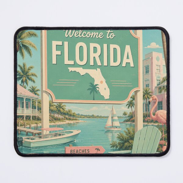 Artikelvorschau, Willkommen in Florida! entworfen und verkauft von LuluLeb.