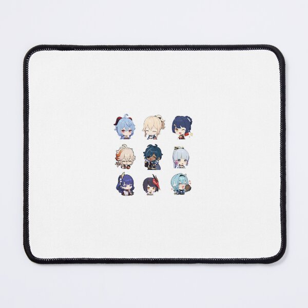 Item preview, Genshin Impact Personnages Chibi designed and sold by PeaceTypo.