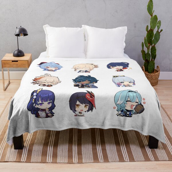 Item preview, Genshin Impact Personnages Chibi designed and sold by PeaceTypo.