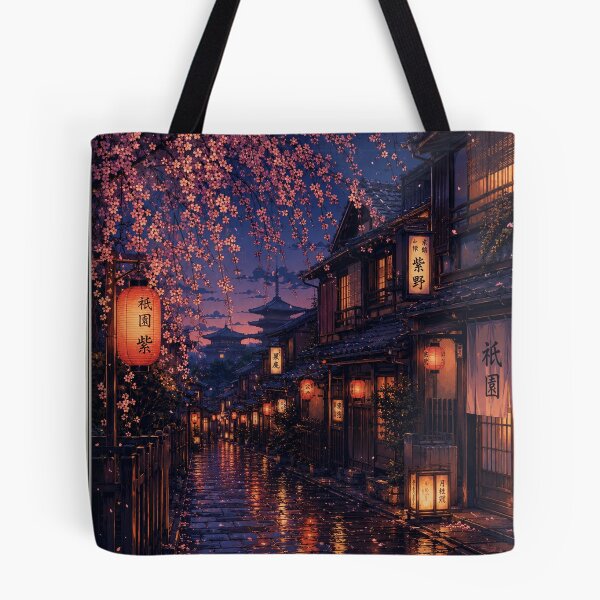 Item preview, Twilight stroll through Kyoto's alleys designed and sold by nirinalovell.