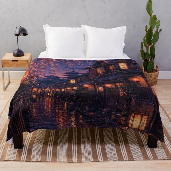 Item preview, Twilight stroll through Kyoto's alleys designed and sold by nirinalovell.