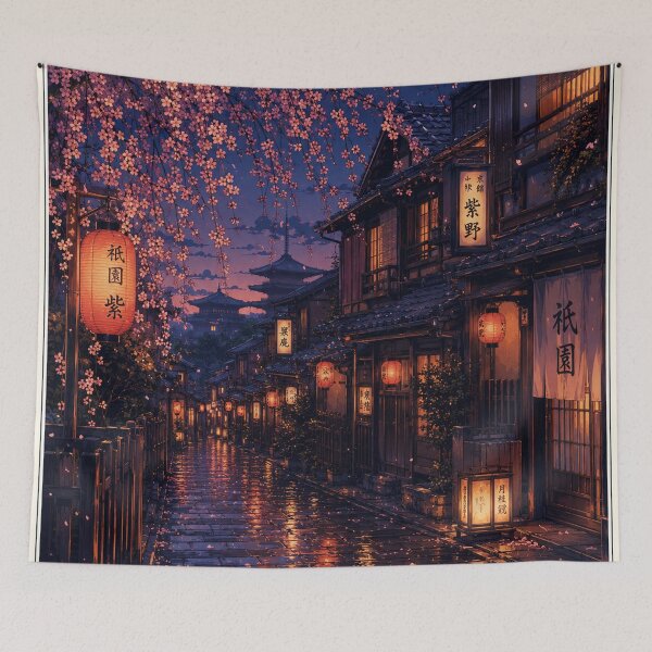 Item preview, Twilight stroll through Kyoto's alleys designed and sold by nirinalovell.