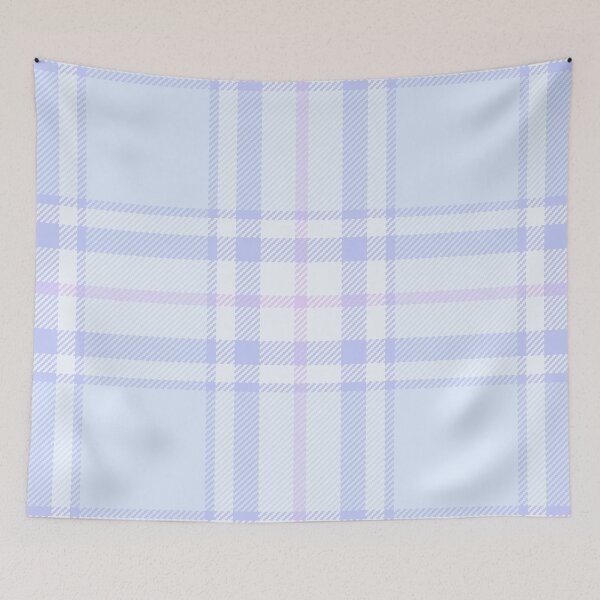 Item preview, Pale Blue and Lavender Tartan Pattern designed and sold by TeeGeeTees.
