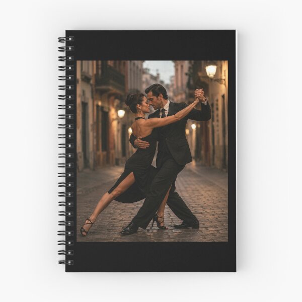 Aperçu de l'œuvre art mural élégant représentant des danseuses de tango créée et vendue par Tienda-Vane.