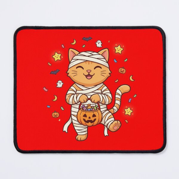 Item preview, Cute Halloween Mummy Cat Trick or Treat Pumpkin Kawaii Spooky Design designed and sold by GiftedExplorer.