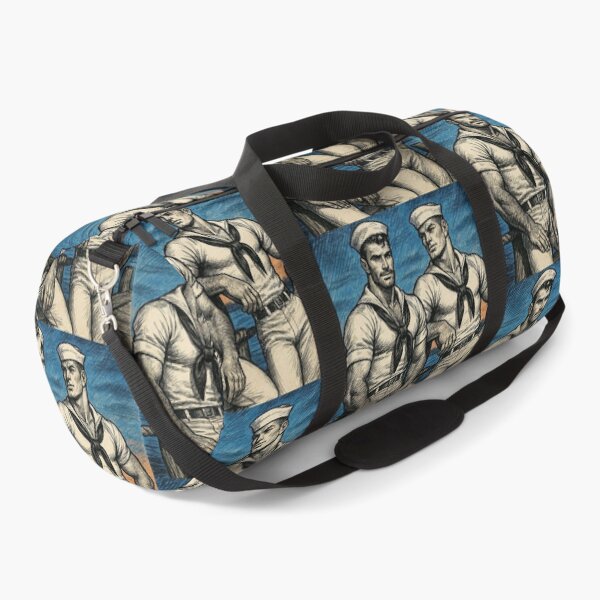 Item preview, 1940s Weaverville Sailors Midnight Calling North Carolina Gay Art Design designed and sold by ItsAKinkThing.