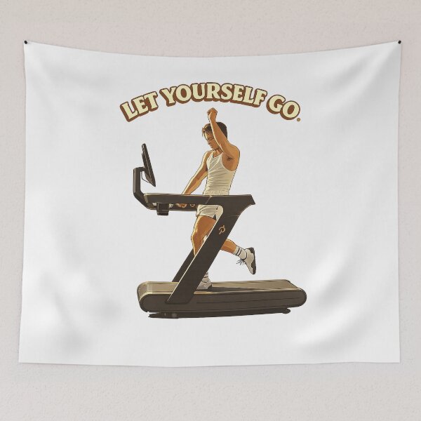 Item preview, Hudson Williams Peloton Advert Artwork Let Yourself Go Heated Rivalry designed and sold by popsloganmerch.