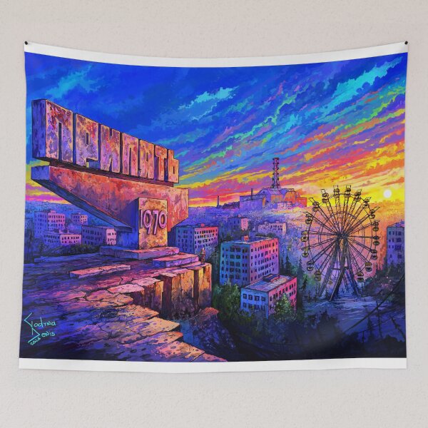 Item preview, Chernóbil y Pripyat designed and sold by Denis Godyna.