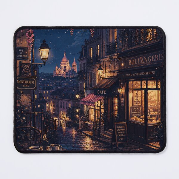 Item preview, Cozy evening in Montmartre, Paris designed and sold by nirinalovell.