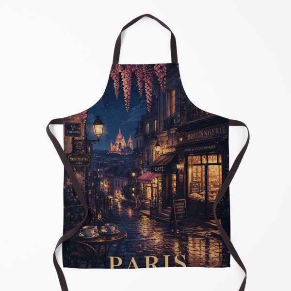 Item preview, Cozy evening in Montmartre, Paris designed and sold by nirinalovell.