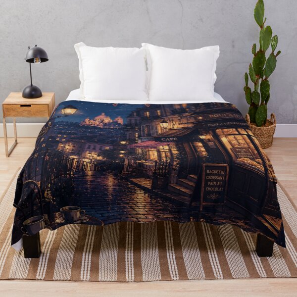 Item preview, Cozy evening in Montmartre, Paris designed and sold by nirinalovell.