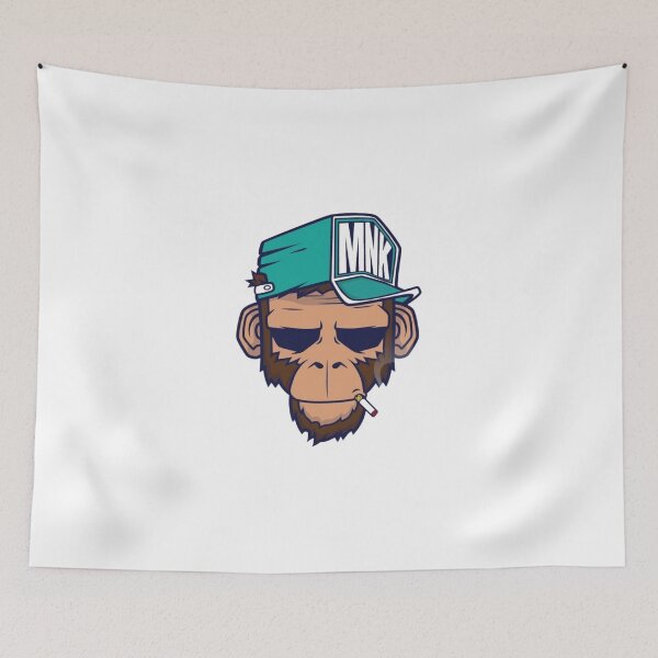 Item preview, Cool Streetwear Monkey with Cap Illustration designed and sold by Macias123.