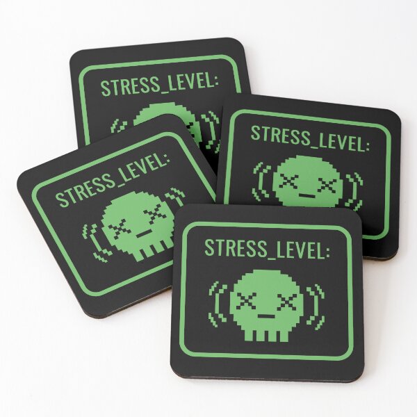 Item preview, High Stress Level Programmer Pixel Art designed and sold by StikerChuns.