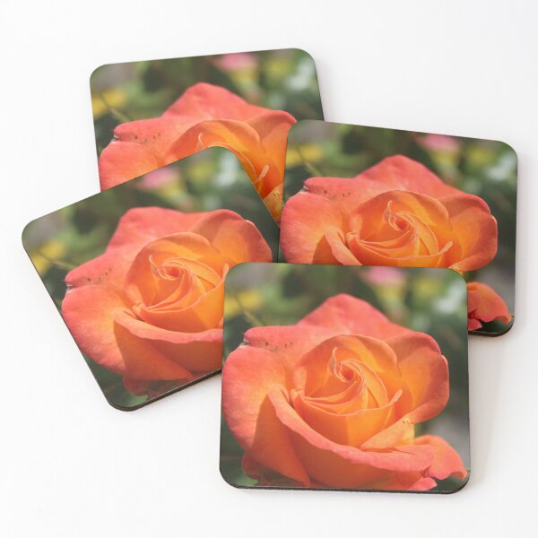 Item preview, Vibrant orange rose - Macro flower photography designed and sold by Cha-s-lens.