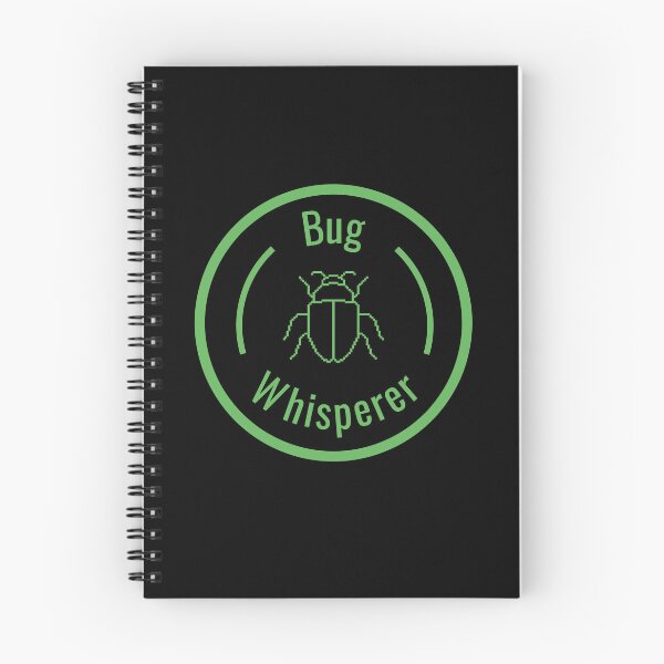 Item preview, Bug Whisperer Programming Badge Design designed and sold by StikerChuns.