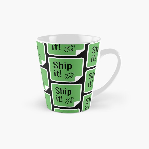Item preview, Green Ship It Rocket Sticker designed and sold by StikerChuns.