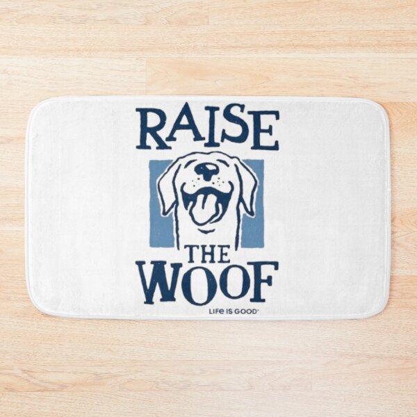 Item preview, Raise the Woof – Cheerful Dog Lover Design designed and sold by WATEKE.
