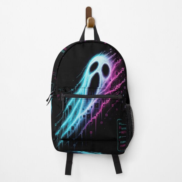 Item preview, Ghost Fragment – Glitch Spirit Dissolving into Digital Static designed and sold by JupiterGlitchEmpire.