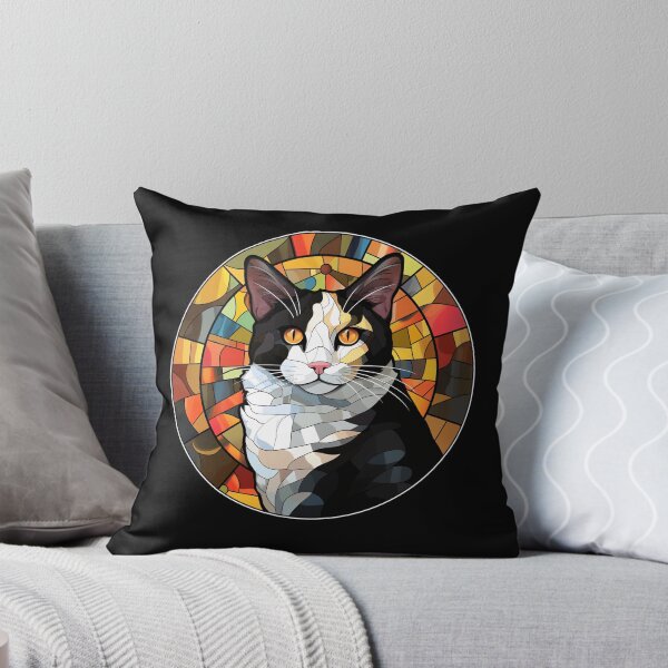 Item preview, Japanese Bobtail Cat Stained Glass Leadlight Artistic Design Boys Girls designed and sold by rafaeltto.