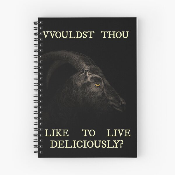 Item preview, Black Phillip designed and sold by Weirdly Specific.