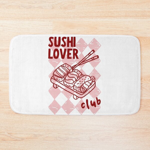 Item preview, Sushi Lover Club – Minimalist Foodie Art designed and sold by WATEKE.