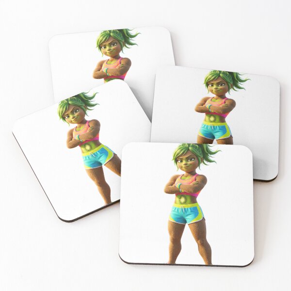 Item preview, Funny Sporty Kiwi Fruit Cartoon Character designed and sold by La_barde.