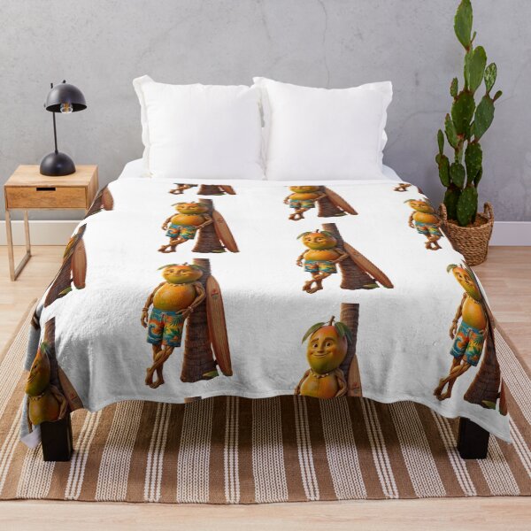 Item preview, Funny Chill Mango Fruit Cartoon Character designed and sold by La_barde.